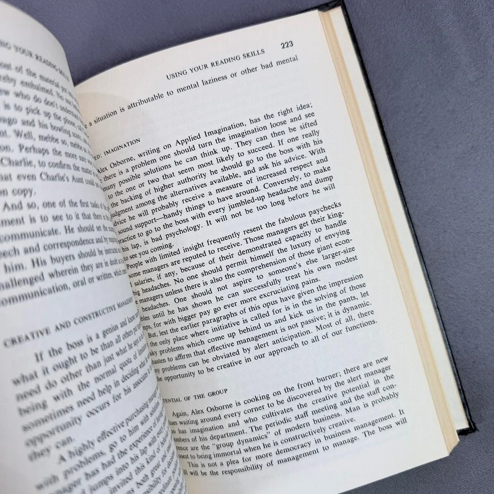 Faster Reading for Business 1958 George Spache Paul‎ Berg Signed Letter 1st Ed
